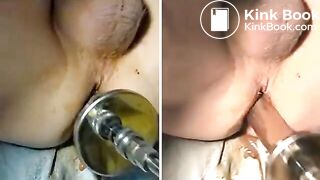 Dildo Machine Scat Fucking Again!