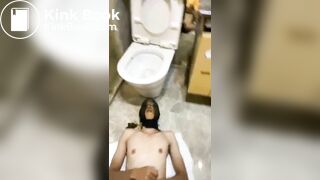 Chinese femdom scat 108 做女神的痰盂和马桶