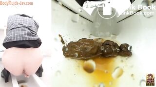 Asian girls pooping 4