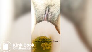 Very dirty toilet Girl Ruxandra