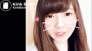 Cute Japanese shitting