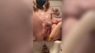 Dildo shit and piss (no sound)