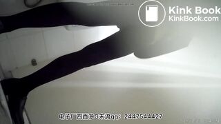 Beautiful girl peeing in the toilet 2