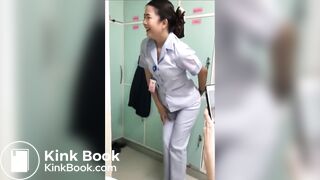 Thai nurse nedd to poop