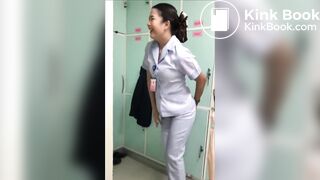 Thai nurse nedd to poop