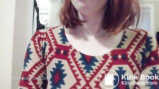 Close up toilet pooping