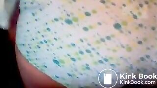 Shy girl panty poop - video 2