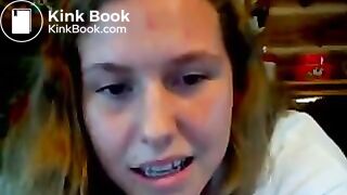 Shy girl panty poop - video 2