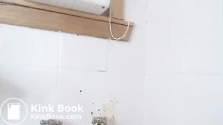 Spankmepink's first enema