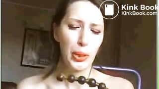 College teen eating her own shit - video 3