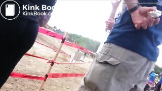 brunette shitting - video 2