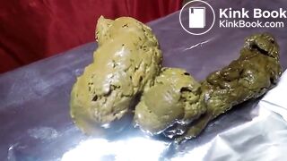 Big poop on tin foil