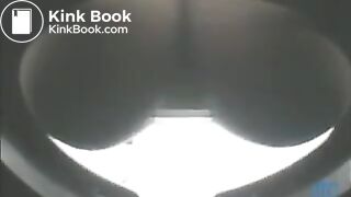 Multiple girls shit in porta potty spycam 1