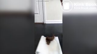 Big turd from sexy girl