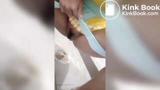 Thai girl poop for money 2