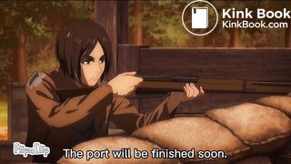 Mikasa can’t hold it and shits herself - video 2