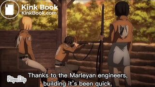 Mikasa can’t hold it and shits herself - video 2
