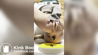 shitting lady. . . .