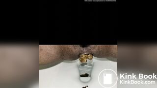 Ebony rock hard turds