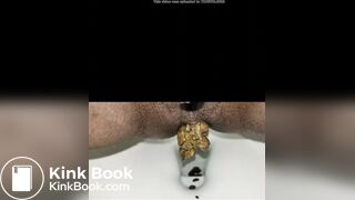 Ebony rock hard turds