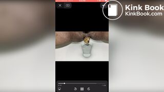 Ebony rock hard turds