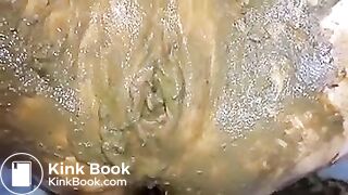 Stuffing Pussy With Shit - Scat Play
