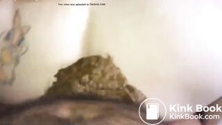 Scat sex. Fucks in pussy and shit while she gets fuckt