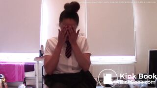 brunette pullup mess