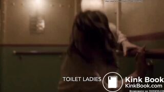 girl Diarrhea Bucket