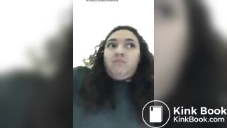 ... girl loud plops in toilet