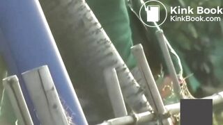 japanese outdoor pooping - video 6