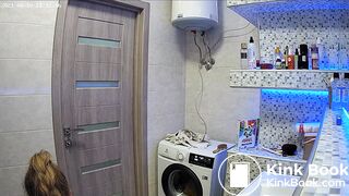 Woman pooping in Toilet 161