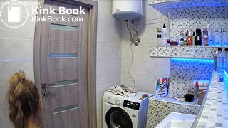 Woman pooping in Toilet 161
