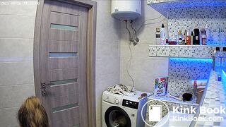 Woman pooping in Toilet 161