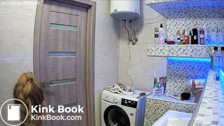 Woman pooping in Toilet 161