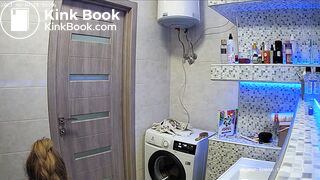 Woman pooping in Toilet 161
