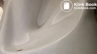 Pooping toilet Girl YT 2, Torrent of heavy plops