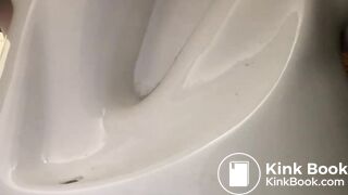 Pooping toilet Girl YT 2, Torrent of heavy plops