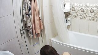 girl poop toilet - video 2