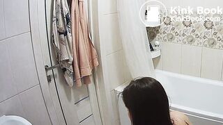 girl poop toilet - video 2
