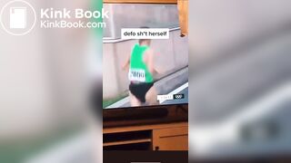 Panty Poop while running