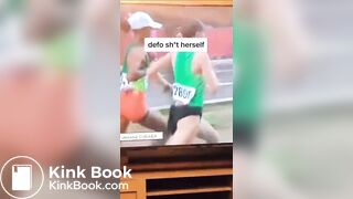 Panty Poop while running