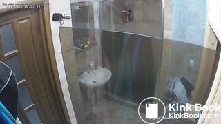 Woman pooping in Toilet 198