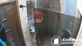 Woman pooping in Toilet 197