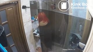 Woman pooping in Toilet 197