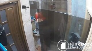 Woman pooping in Toilet 197