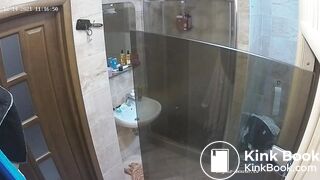 Woman pooping in Toilet 197