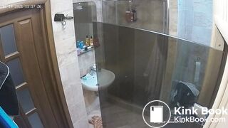 Woman pooping in Toilet 197