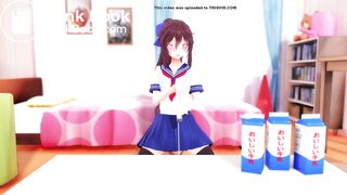 奴を倒すにはアレしかない…！【牛乳浣腸】