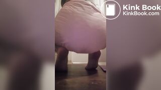 Girl Diaper Pooping - video 2